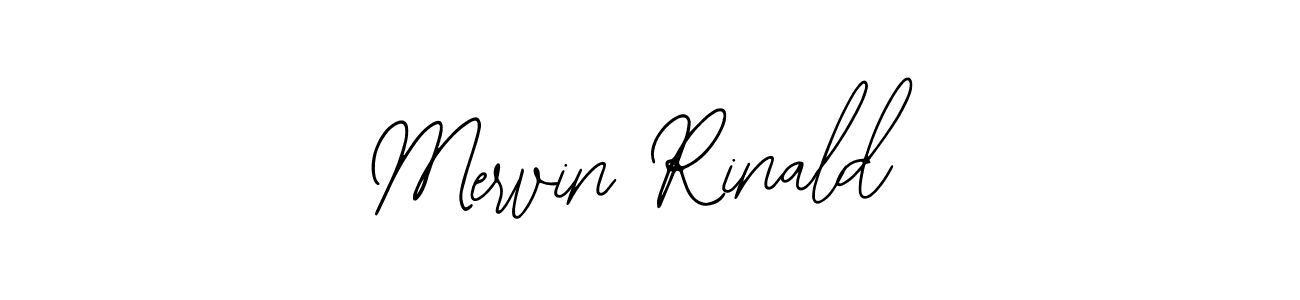 Best and Professional Signature Style for Mervin Rinald. Bearetta-2O07w Best Signature Style Collection. Mervin Rinald signature style 12 images and pictures png
