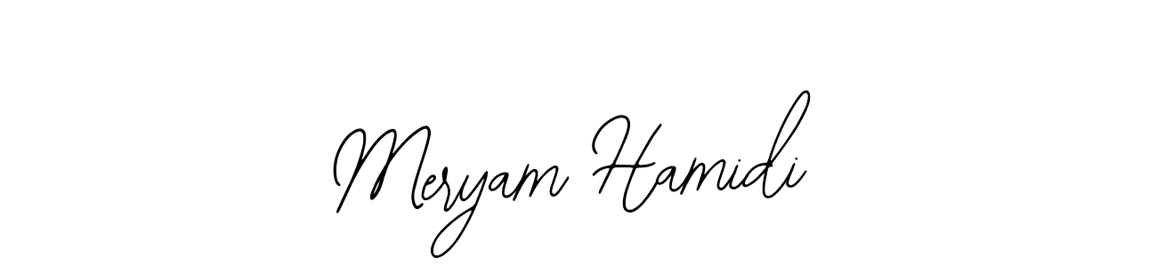 Once you've used our free online signature maker to create your best signature Bearetta-2O07w style, it's time to enjoy all of the benefits that Meryam Hamidi name signing documents. Meryam Hamidi signature style 12 images and pictures png