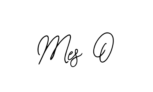 How to make Mes O name signature. Use Bearetta-2O07w style for creating short signs online. This is the latest handwritten sign. Mes O signature style 12 images and pictures png