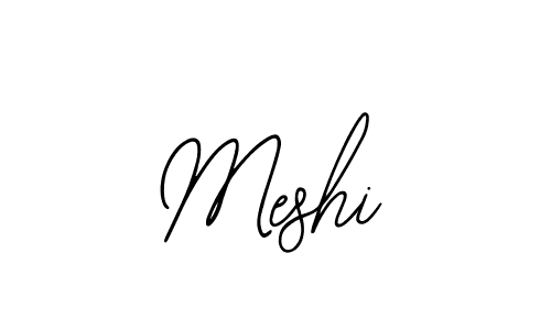 You should practise on your own different ways (Bearetta-2O07w) to write your name (Meshi) in signature. don't let someone else do it for you. Meshi signature style 12 images and pictures png