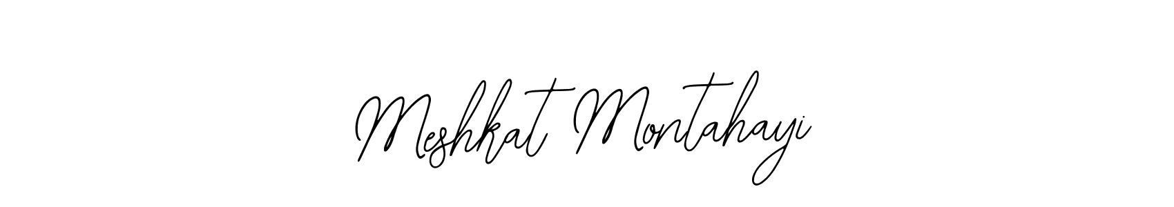 You should practise on your own different ways (Bearetta-2O07w) to write your name (Meshkat Montahayi) in signature. don't let someone else do it for you. Meshkat Montahayi signature style 12 images and pictures png