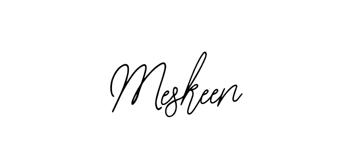 Bearetta-2O07w is a professional signature style that is perfect for those who want to add a touch of class to their signature. It is also a great choice for those who want to make their signature more unique. Get Meskeen name to fancy signature for free. Meskeen signature style 12 images and pictures png
