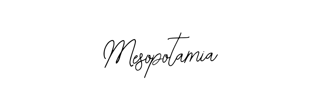 Mesopotamia stylish signature style. Best Handwritten Sign (Bearetta-2O07w) for my name. Handwritten Signature Collection Ideas for my name Mesopotamia. Mesopotamia signature style 12 images and pictures png
