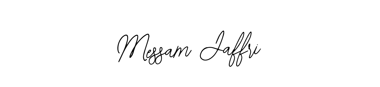Design your own signature with our free online signature maker. With this signature software, you can create a handwritten (Bearetta-2O07w) signature for name Messam Jaffri. Messam Jaffri signature style 12 images and pictures png