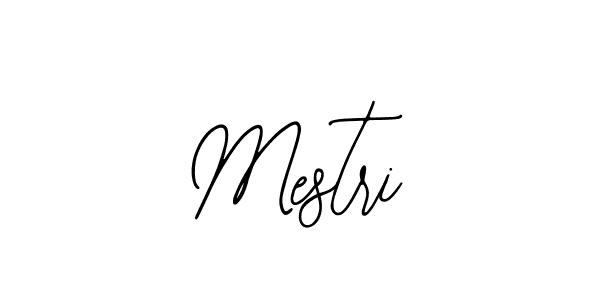 How to make Mestri name signature. Use Bearetta-2O07w style for creating short signs online. This is the latest handwritten sign. Mestri signature style 12 images and pictures png