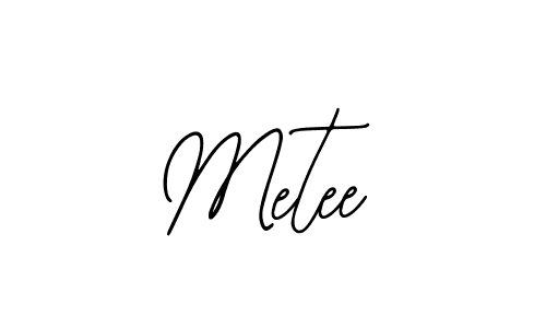 Also You can easily find your signature by using the search form. We will create Metee name handwritten signature images for you free of cost using Bearetta-2O07w sign style. Metee signature style 12 images and pictures png