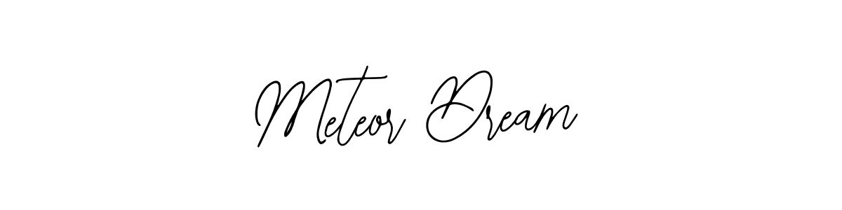 Similarly Bearetta-2O07w is the best handwritten signature design. Signature creator online .You can use it as an online autograph creator for name Meteor Dream. Meteor Dream signature style 12 images and pictures png