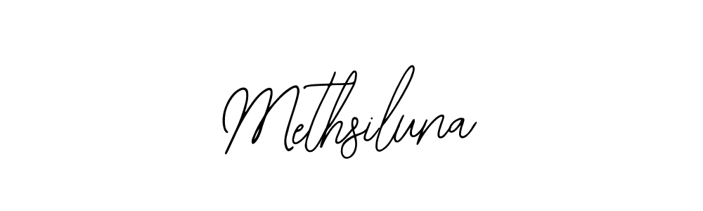 It looks lik you need a new signature style for name Methsiluna. Design unique handwritten (Bearetta-2O07w) signature with our free signature maker in just a few clicks. Methsiluna signature style 12 images and pictures png