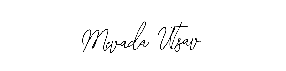 Create a beautiful signature design for name Mevada Utsav. With this signature (Bearetta-2O07w) fonts, you can make a handwritten signature for free. Mevada Utsav signature style 12 images and pictures png