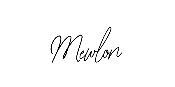 How to Draw Mewlon signature style? Bearetta-2O07w is a latest design signature styles for name Mewlon. Mewlon signature style 12 images and pictures png