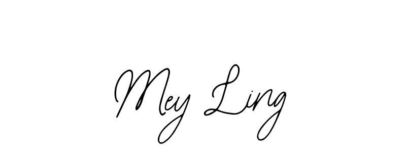 if you are searching for the best signature style for your name Mey Ling. so please give up your signature search. here we have designed multiple signature styles  using Bearetta-2O07w. Mey Ling signature style 12 images and pictures png