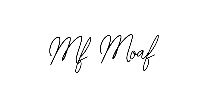 How to make Mf Moaf signature? Bearetta-2O07w is a professional autograph style. Create handwritten signature for Mf Moaf name. Mf Moaf signature style 12 images and pictures png