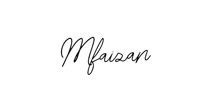 if you are searching for the best signature style for your name Mfaizan. so please give up your signature search. here we have designed multiple signature styles  using Bearetta-2O07w. Mfaizan signature style 12 images and pictures png