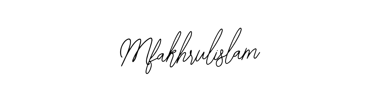 Make a beautiful signature design for name Mfakhrulislam. With this signature (Bearetta-2O07w) style, you can create a handwritten signature for free. Mfakhrulislam signature style 12 images and pictures png