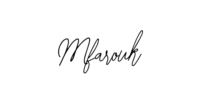 The best way (Bearetta-2O07w) to make a short signature is to pick only two or three words in your name. The name Mfarouk include a total of six letters. For converting this name. Mfarouk signature style 12 images and pictures png