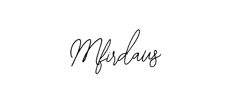 How to make Mfirdaus signature? Bearetta-2O07w is a professional autograph style. Create handwritten signature for Mfirdaus name. Mfirdaus signature style 12 images and pictures png