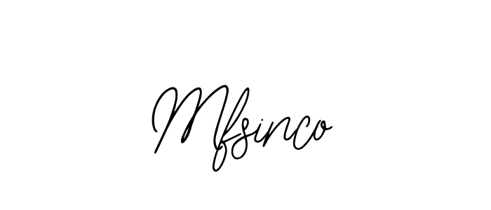 Design your own signature with our free online signature maker. With this signature software, you can create a handwritten (Bearetta-2O07w) signature for name Mfsinco. Mfsinco signature style 12 images and pictures png