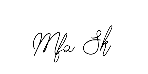 Mfz Sk stylish signature style. Best Handwritten Sign (Bearetta-2O07w) for my name. Handwritten Signature Collection Ideas for my name Mfz Sk. Mfz Sk signature style 12 images and pictures png