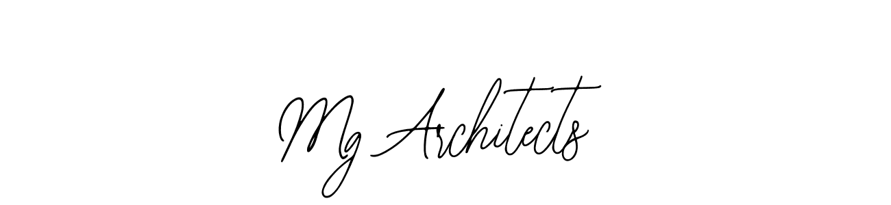 Design your own signature with our free online signature maker. With this signature software, you can create a handwritten (Bearetta-2O07w) signature for name Mg Architects. Mg Architects signature style 12 images and pictures png