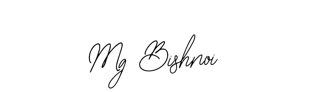 Make a beautiful signature design for name Mg Bishnoi. With this signature (Bearetta-2O07w) style, you can create a handwritten signature for free. Mg Bishnoi signature style 12 images and pictures png