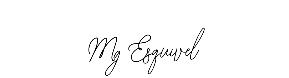 Also You can easily find your signature by using the search form. We will create Mg Esquivel name handwritten signature images for you free of cost using Bearetta-2O07w sign style. Mg Esquivel signature style 12 images and pictures png