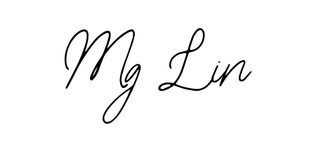 Style your name Mg Lin with confidence using Bearetta-2O07w signature design. Simple, elegant, and ready for immediate document use. Mg Lin signature style 12 images and pictures png