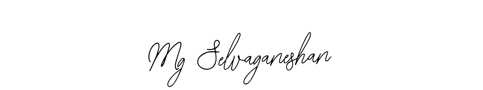 Mg Selvaganeshan stylish signature style. Best Handwritten Sign (Bearetta-2O07w) for my name. Handwritten Signature Collection Ideas for my name Mg Selvaganeshan. Mg Selvaganeshan signature style 12 images and pictures png