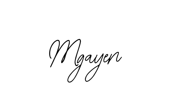 Mgayen stylish signature style. Best Handwritten Sign (Bearetta-2O07w) for my name. Handwritten Signature Collection Ideas for my name Mgayen. Mgayen signature style 12 images and pictures png