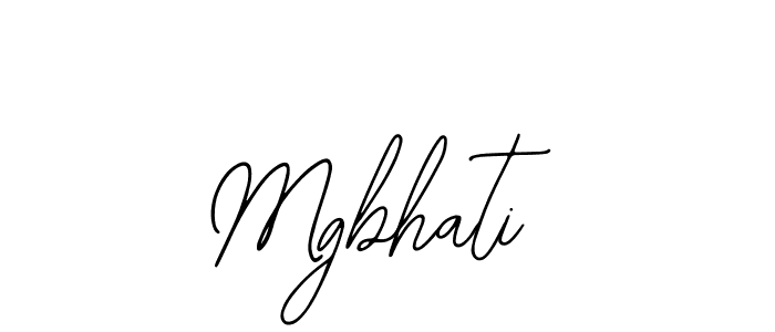 Create a beautiful signature design for name Mgbhati. With this signature (Bearetta-2O07w) fonts, you can make a handwritten signature for free. Mgbhati signature style 12 images and pictures png