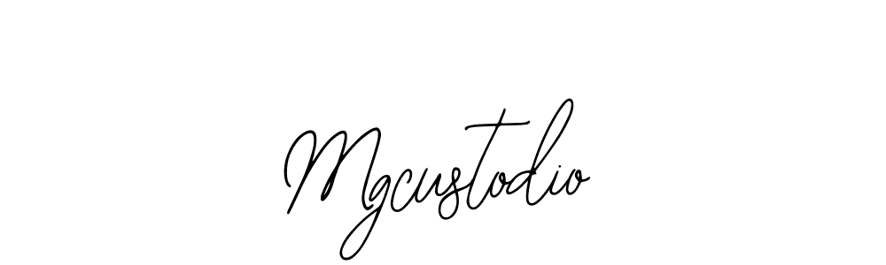 How to make Mgcustodio signature? Bearetta-2O07w is a professional autograph style. Create handwritten signature for Mgcustodio name. Mgcustodio signature style 12 images and pictures png