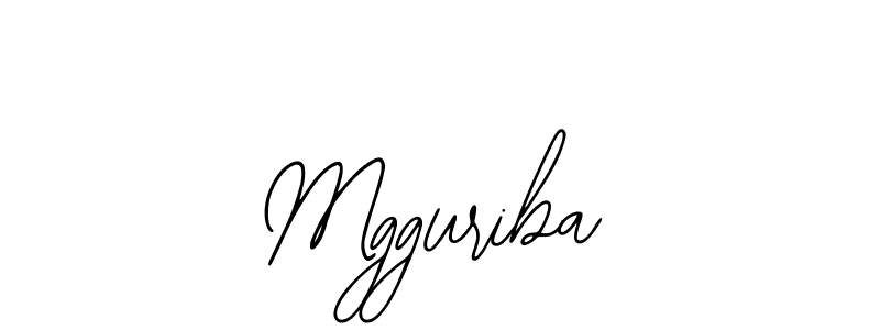 The best way (Bearetta-2O07w) to make a short signature is to pick only two or three words in your name. The name Mgguriba include a total of six letters. For converting this name. Mgguriba signature style 12 images and pictures png