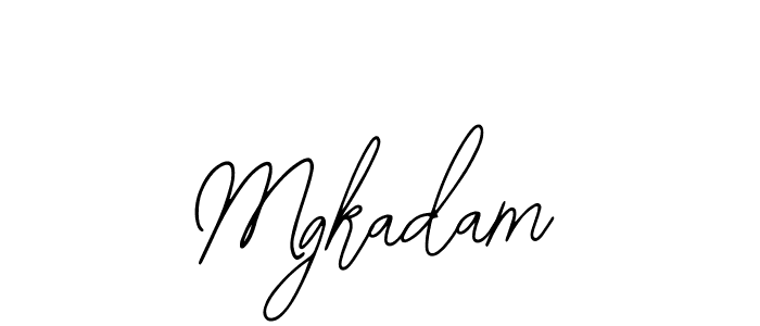 Mgkadam stylish signature style. Best Handwritten Sign (Bearetta-2O07w) for my name. Handwritten Signature Collection Ideas for my name Mgkadam. Mgkadam signature style 12 images and pictures png