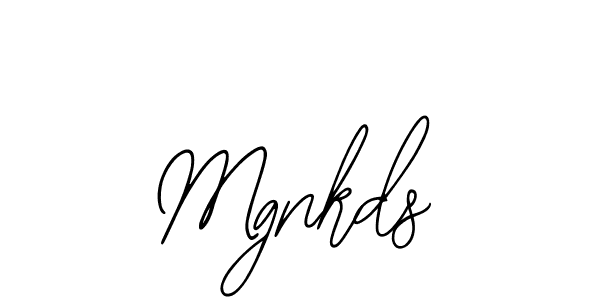 Make a beautiful signature design for name Mgnkds. With this signature (Bearetta-2O07w) style, you can create a handwritten signature for free. Mgnkds signature style 12 images and pictures png