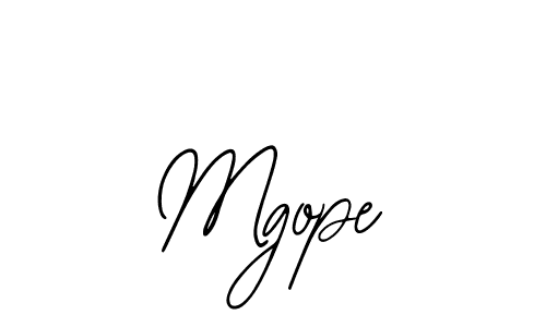 You should practise on your own different ways (Bearetta-2O07w) to write your name (Mgope) in signature. don't let someone else do it for you. Mgope signature style 12 images and pictures png