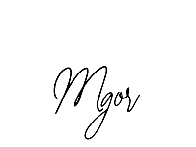 How to make Mgor name signature. Use Bearetta-2O07w style for creating short signs online. This is the latest handwritten sign. Mgor signature style 12 images and pictures png