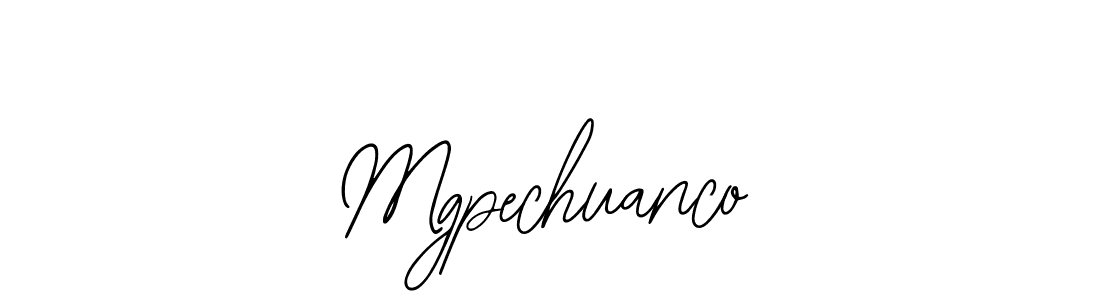 Make a beautiful signature design for name Mgpechuanco. With this signature (Bearetta-2O07w) style, you can create a handwritten signature for free. Mgpechuanco signature style 12 images and pictures png