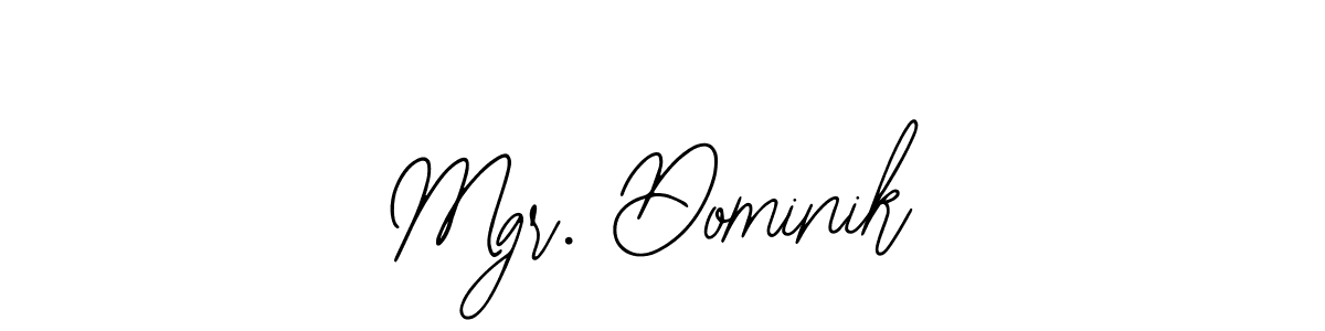 Also we have Mgr. Dominik name is the best signature style. Create professional handwritten signature collection using Bearetta-2O07w autograph style. Mgr. Dominik signature style 12 images and pictures png