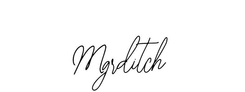 Design your own signature with our free online signature maker. With this signature software, you can create a handwritten (Bearetta-2O07w) signature for name Mgrditch. Mgrditch signature style 12 images and pictures png