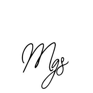 You should practise on your own different ways (Bearetta-2O07w) to write your name (Mgs) in signature. don't let someone else do it for you. Mgs signature style 12 images and pictures png