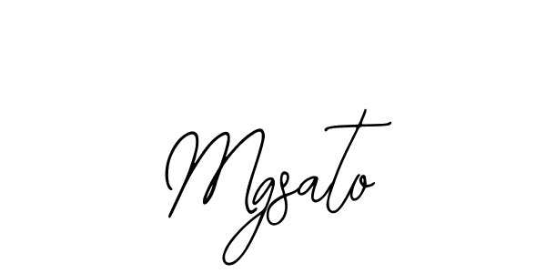 Make a beautiful signature design for name Mgsato. Use this online signature maker to create a handwritten signature for free. Mgsato signature style 12 images and pictures png