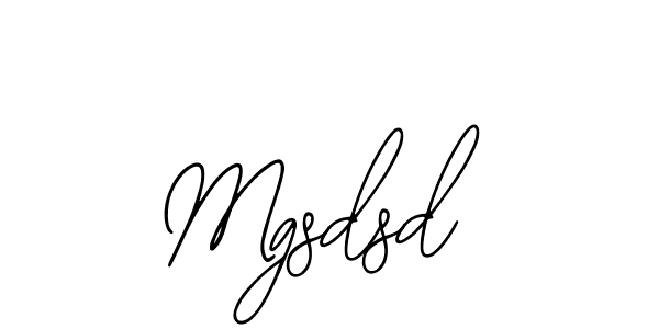 How to Draw Mgsdsd signature style? Bearetta-2O07w is a latest design signature styles for name Mgsdsd. Mgsdsd signature style 12 images and pictures png