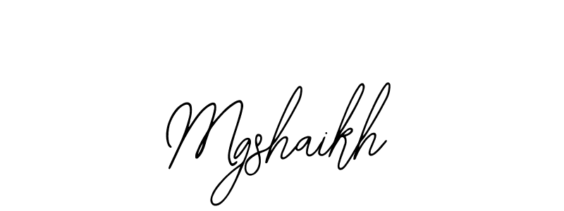 It looks lik you need a new signature style for name Mgshaikh. Design unique handwritten (Bearetta-2O07w) signature with our free signature maker in just a few clicks. Mgshaikh signature style 12 images and pictures png