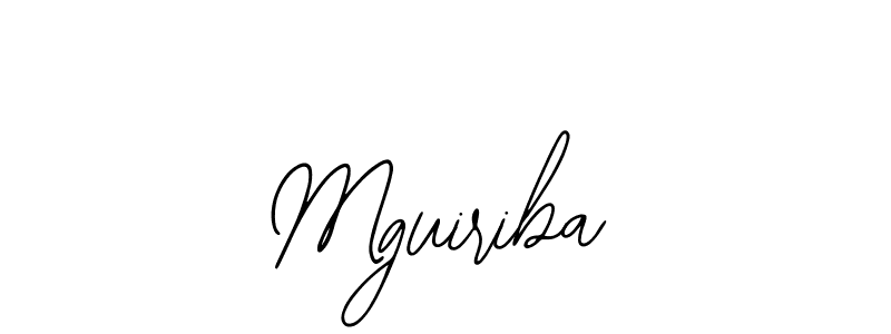 Use a signature maker to create a handwritten signature online. With this signature software, you can design (Bearetta-2O07w) your own signature for name Mguiriba. Mguiriba signature style 12 images and pictures png