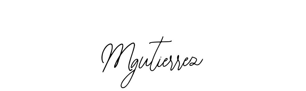 Mgutierrez stylish signature style. Best Handwritten Sign (Bearetta-2O07w) for my name. Handwritten Signature Collection Ideas for my name Mgutierrez. Mgutierrez signature style 12 images and pictures png