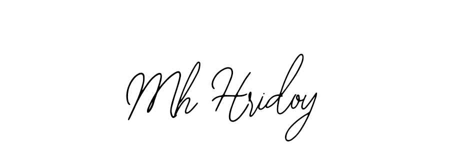 It looks lik you need a new signature style for name Mh Hridoy. Design unique handwritten (Bearetta-2O07w) signature with our free signature maker in just a few clicks. Mh Hridoy signature style 12 images and pictures png
