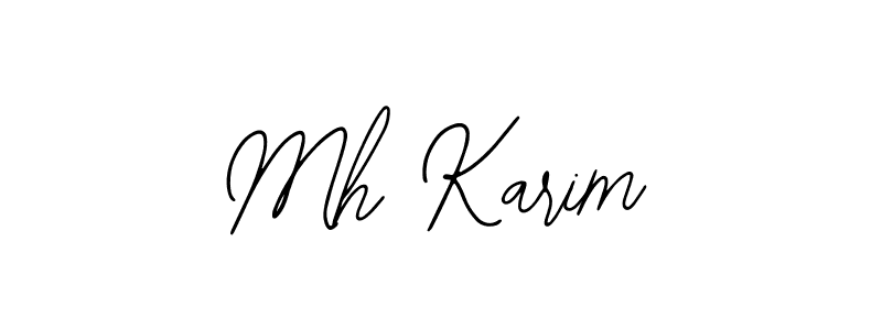 The best way (Bearetta-2O07w) to make a short signature is to pick only two or three words in your name. The name Mh Karim include a total of six letters. For converting this name. Mh Karim signature style 12 images and pictures png