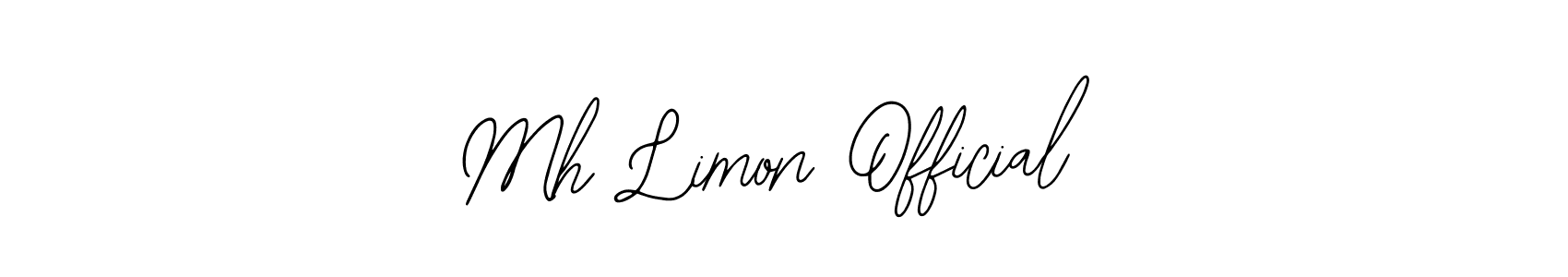 It looks lik you need a new signature style for name Mh Limon Official. Design unique handwritten (Bearetta-2O07w) signature with our free signature maker in just a few clicks. Mh Limon Official signature style 12 images and pictures png