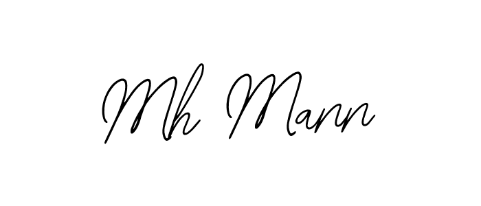 It looks lik you need a new signature style for name Mh Mann. Design unique handwritten (Bearetta-2O07w) signature with our free signature maker in just a few clicks. Mh Mann signature style 12 images and pictures png