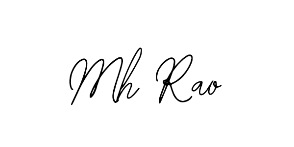 How to make Mh Rao signature? Bearetta-2O07w is a professional autograph style. Create handwritten signature for Mh Rao name. Mh Rao signature style 12 images and pictures png