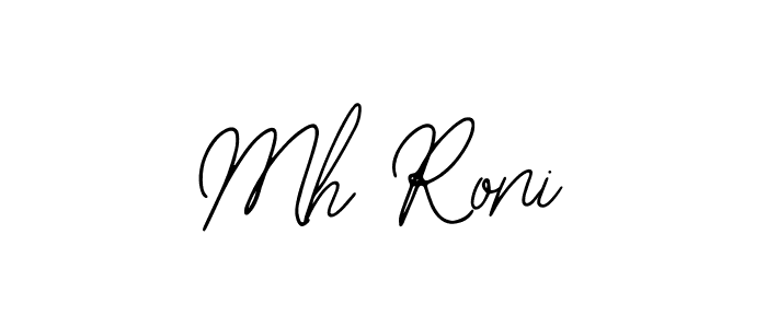 Best and Professional Signature Style for Mh Roni. Bearetta-2O07w Best Signature Style Collection. Mh Roni signature style 12 images and pictures png